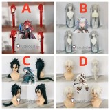 Wuthering Waves Yinlin Jinhsi Jiyan Lingyang Red Grey Blue White Styled Cosplay Wig