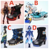 Genshin Impact Mavuika Malani Kinich Mirror Maiden Cosplay Shoes Boots