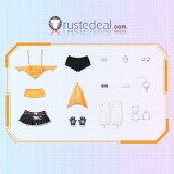 Overwatch 2 LE SSERAFIM Collaboration Mercy Cosplay Costume