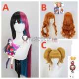 Aikatsu Planet Aikatsu Stars Umekouji Kyouko Beat Akari Ozora Yuzu Nikaido Black Pink Orange Golden Styled Cosplay Wig