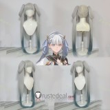 Wuthering Waves Yinlin Jinhsi Jiyan Lingyang Red Grey Blue White Styled Cosplay Wig