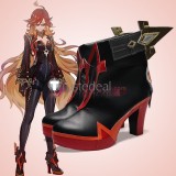 Genshin Impact Mavuika Malani Kinich Mirror Maiden Cosplay Shoes Boots