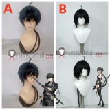Wuthering Waves Protagonist Male Female Rover Black Styled Cosplay Wig