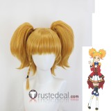 Aikatsu Planet Aikatsu Stars Umekouji Kyouko Beat Akari Ozora Yuzu Nikaido Black Pink Orange Golden Styled Cosplay Wig