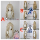 Wuthering Waves New Zani Cartethyia Blonde Blue Styled Cosplay Wig
