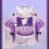 Genshin Impact Yumemizuki Mizuki Kimono Maid Purple Cosplay Costume