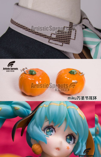 Vocaloid Trick or Miku Halloween Cosplay Costume