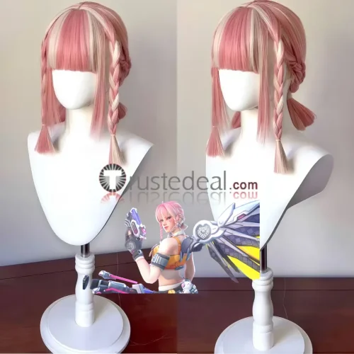 Overwatch 2 LE SSERAFIM Collaboration Mercy Cosplay Costume