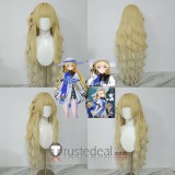 Wuthering Waves Yuanwu Zani Phoebe Lupa Blue Grey Golden Pink Styled Cosplay Wig
