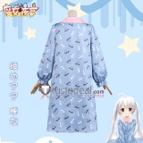 Sabbat of the Witch Ayachi Nene Pajama Blue Cosplay Costume