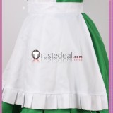 Mahou Shoujo ni Akogarete Gushing Over Magical Girls Hiiragi Utena Araga Kiwi Maid Purple Green Cosplay Costume