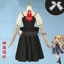 Air Misuzu Kamio School Uniform Black Cosplay Costume