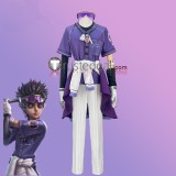 Identity V BLK GANJI Batter Ganji Gupta Purple Cosplay Costume 2