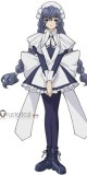 Chobits Yuzuki Blue Braid Styled Cosplay Wig