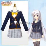 Sabbat of the Witch Ayachi Nene School Uniform Dark Blue Cosplay Costume