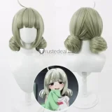 Mahou Shoujo ni Akogarete Gushing Over Magical Girls Hiiragi Utena Araga Kiwi Maid Purple Green Cosplay Costume