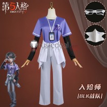 Identity V Team BLK Embalmer Aesop Carl Purple Cosplay Costume