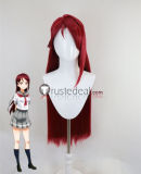 Love Live SR Cheerleader Cat Twin Tail Nico Yazawa Black Ponytails Riko Sakurauchi Red Styled Cosplay Wig