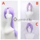 That Time I Got Reincarnated as a Slime Shion Purple Ponytail Styled Cosplay Wig