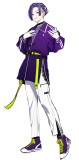 Paradox Live Aoi Kureha Purple Cosplay Costume