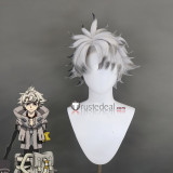 Gachiakuta Rudo Surebrec Zanka Nijiku Blonde Silver Black Gray Styled Cosplay Wig