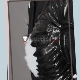 The Hundred Line Last Defense Academy Yugamu Omokage Battle Uniform Black Combat Cosplay Costume
