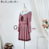 Kaoru Hana wa Rin to Saku Kaoruko Waguri School Uniform Pink Cosplay Costume