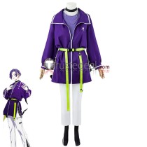 Paradox Live Aoi Kureha Purple Cosplay Costume