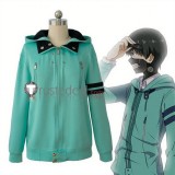 Tokyo Ghoul Ken Kaneki Green Hoodie Cosplay Costume