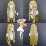 Pokemon Sun And Moon Lillie Lusamine Long Blonde Styled Cosplay Wig