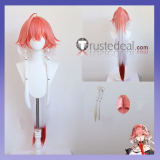 Wuthering Waves Camellya Scar Protagonist Female Rover Changli‌ Grey Black Pink Cosplay Wig