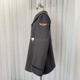 Cardcaptor Sakura Sakura Kinomoto Syaoran Li Winter School Coat Grey Cosplay Costumes