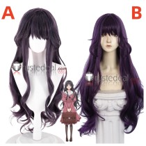 Kaoru Hana wa Rin to Saku Kaoruko Waguri Purple Cosplay Wigs