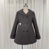 Cardcaptor Sakura Sakura Kinomoto Syaoran Li Winter School Coat Grey Cosplay Costumes