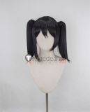 Love Live SR Cheerleader Cat Twin Tail Nico Yazawa Black Ponytails Riko Sakurauchi Red Styled Cosplay Wig