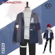 The Hundred Line Last Defense Academy Takumi Sumino Daily Set Grey Blue Cosplay Costume