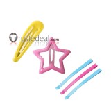 Link Click MOD PV MV Welcome Qiao Ling Black Ponytail Cosplay Wig