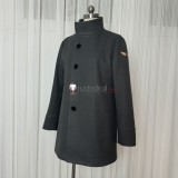 Cardcaptor Sakura Sakura Kinomoto Syaoran Li Winter School Coat Grey Cosplay Costumes