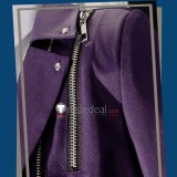 The Hundred Line Last Defense Academy Nozomi Kirifuji Daily Set Purple Cosplay Costume