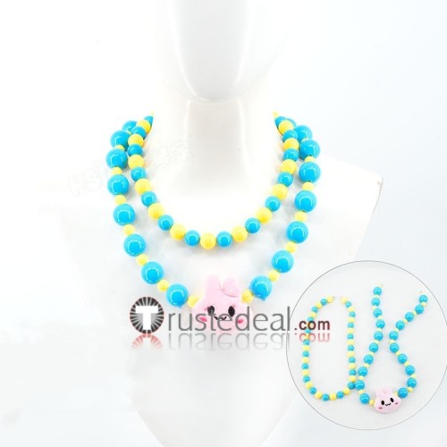 Link Click MOD PV MV Welcome Qiao Ling Black Ponytail Cosplay Wig