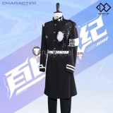 The Hundred Line Last Defense Academy Yugamu Omokage Battle Uniform Black Combat Cosplay Costume