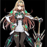 Xenoblade Chronicles 2 Mythra Hikari Ultimate Outfit Cosplay Costume
