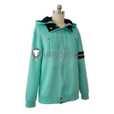 Tokyo Ghoul Ken Kaneki Green Hoodie Cosplay Costume