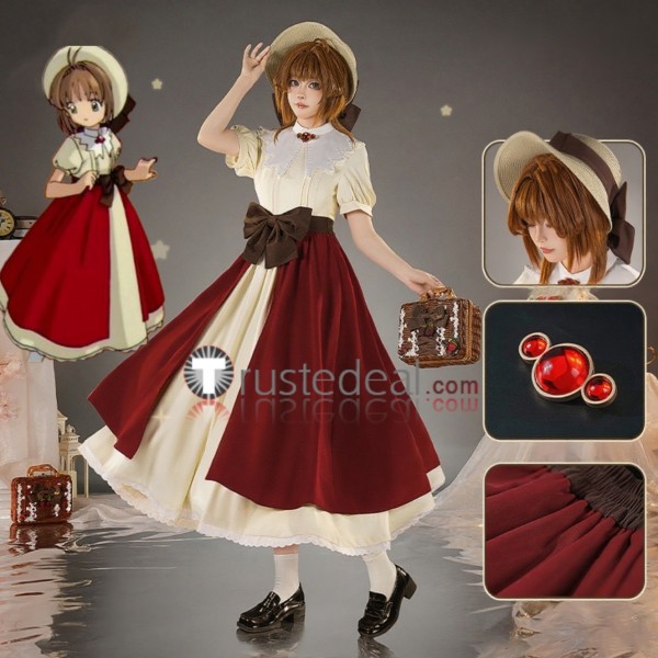 Card Captor Sakura Clear Card Volume 7 Great Grandfather's Gift Grandpa Cosplay Costume