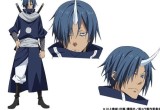 Tensei Shitara Slime Datta Ken Yami Soei Souei Dark Blue Styled Cosplay Wig
