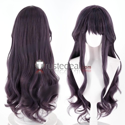 Kaoru Hana wa Rin to Saku Kaoruko Waguri Purple Cosplay Wigs