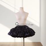 Anime Game White Black Pink Blue Cosplay Petticoat Plus Size