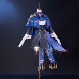 Genshin Impact Fontaine Clorinde Purple Blue Cosplay Costume