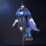Genshin Impact Fontaine Clorinde Purple Blue Cosplay Costume