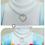 Aikatsu Universe Aikatsu Akari Ozora The Little Idol Wedding Blue Cosplay Costume